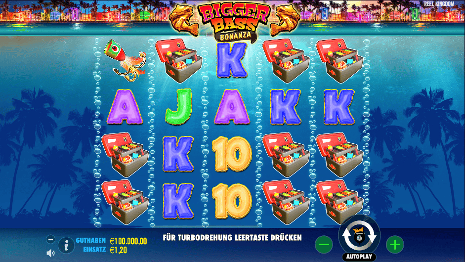 Bigger Bass Bonanza Interface