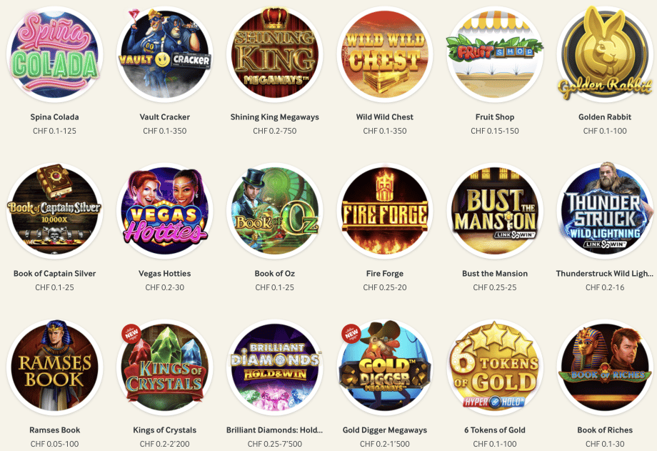Spiele Angebote Mycasino Casino