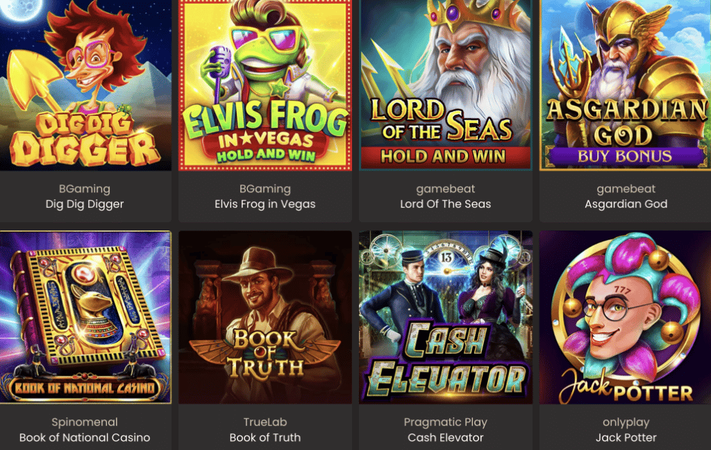 Spiele Angebote National Casino