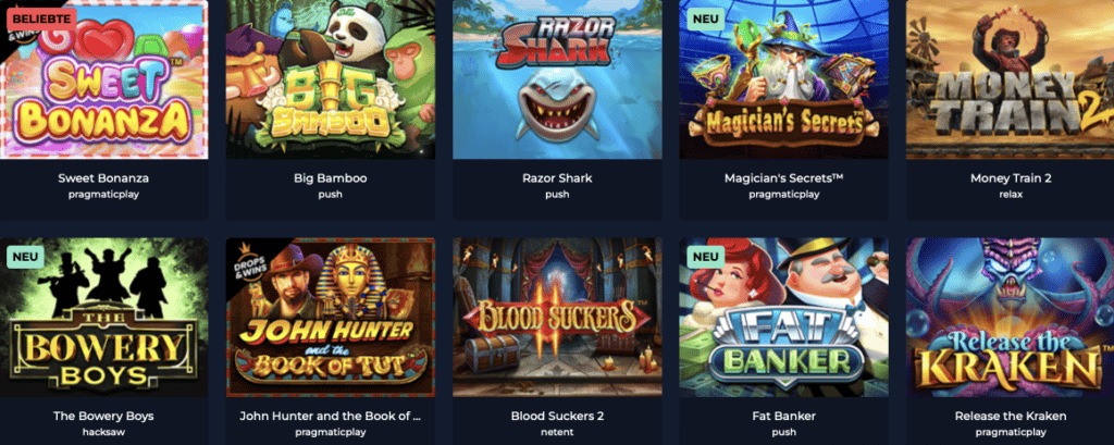 Spiele Angebote NordSlot Casino