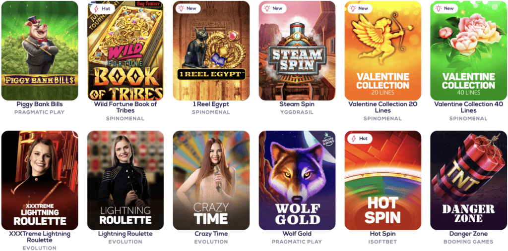 Spiele Angebote Wild Fortune Casino