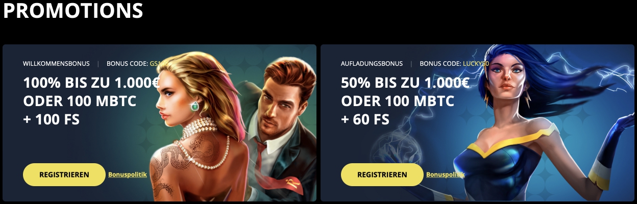 Golden Star Casino Promotions