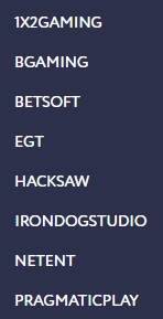 Spielehersteller bei EUSlot Casino