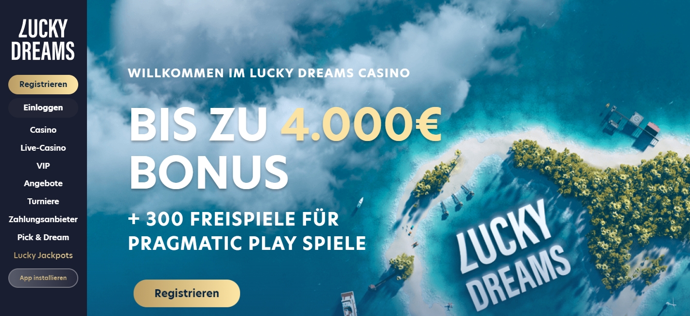 Lucky Dreams Casino Startseite