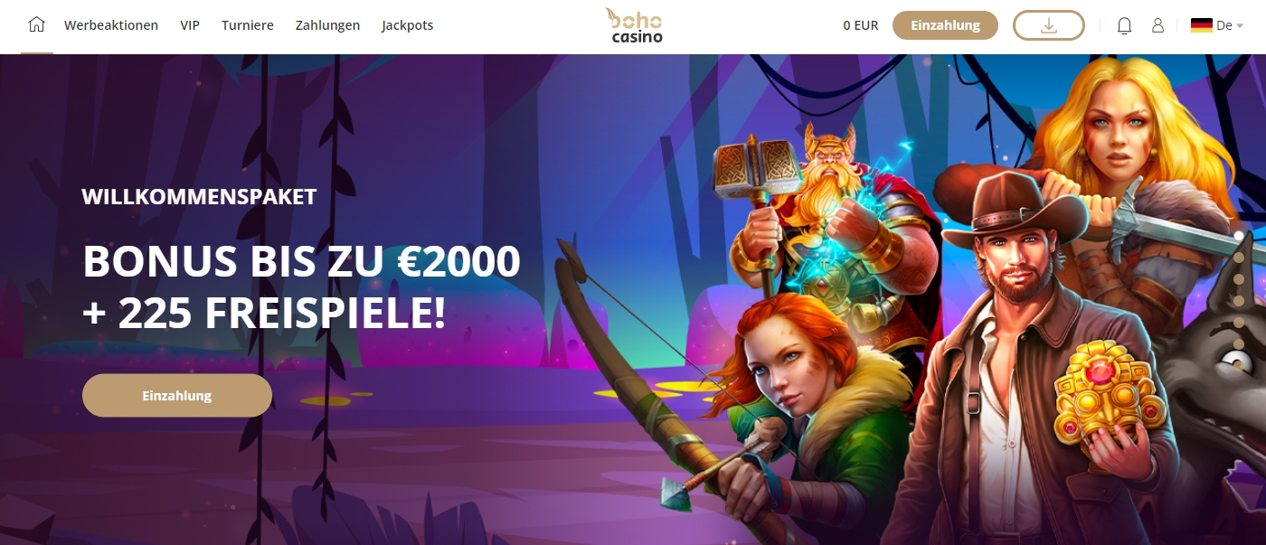 Boho Casino Startseite