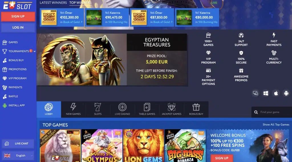 euslot casino lobby 1024x567jpg